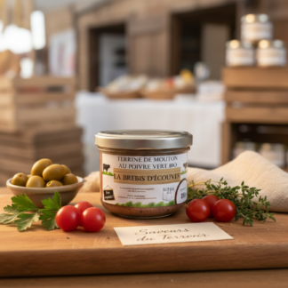 Terrine poivre vert